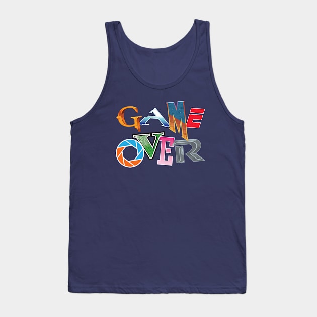 GaMe OvEr Tank Top by DCLawrenceUK